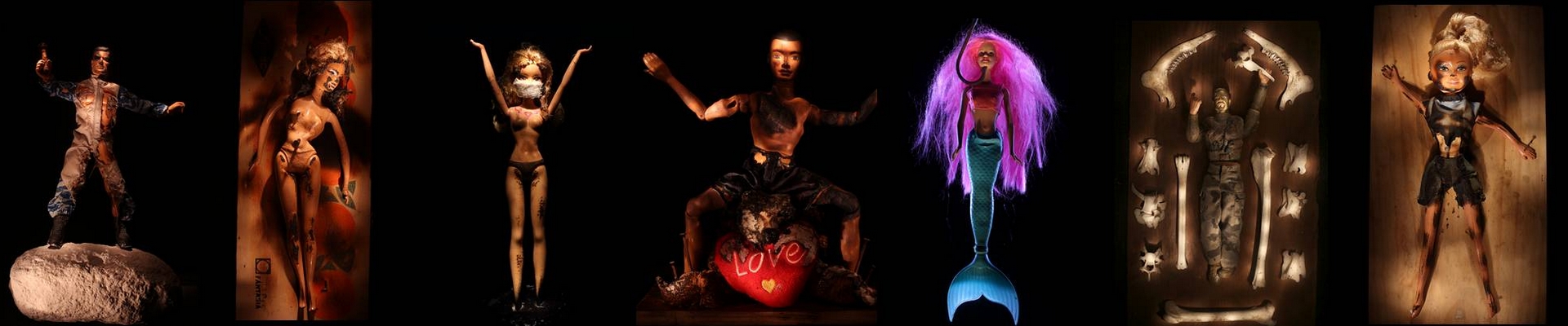 Les poupées cassées de Loïc Jugue