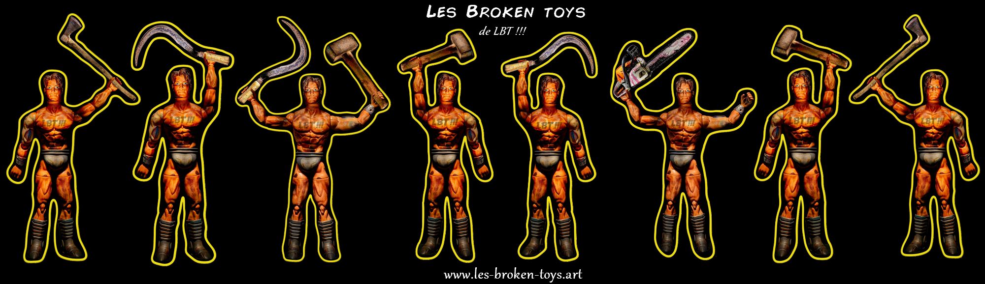 Les fresques Broken Toys la révolte des poupées
