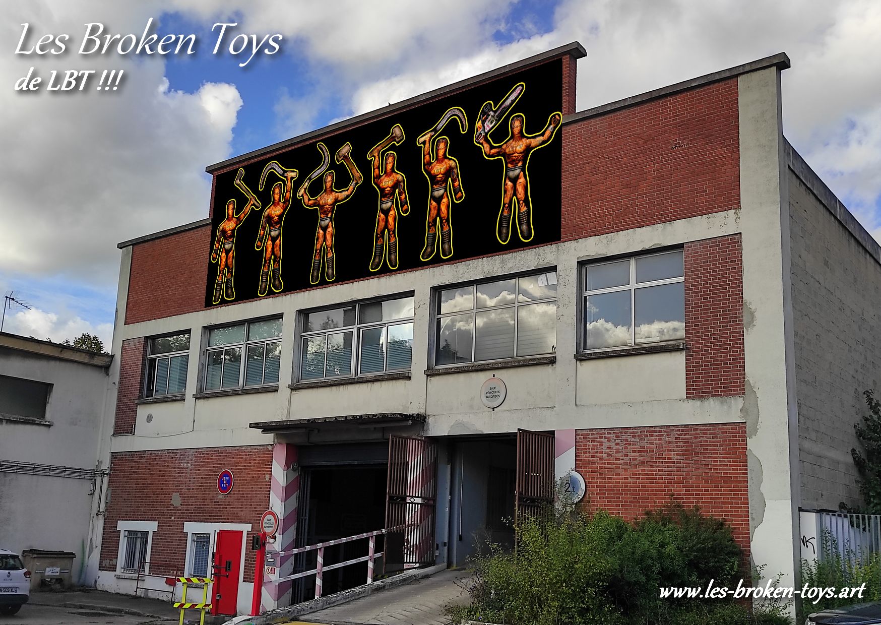  Les fresques Broken Toys la révolte des poupées