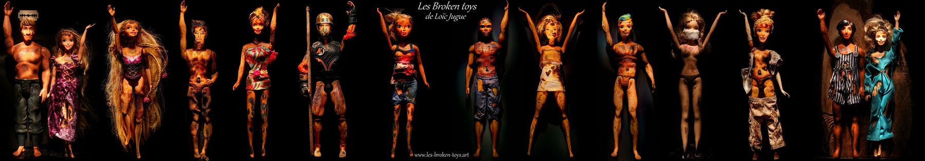 Les Broken toys: La série des Hellos 