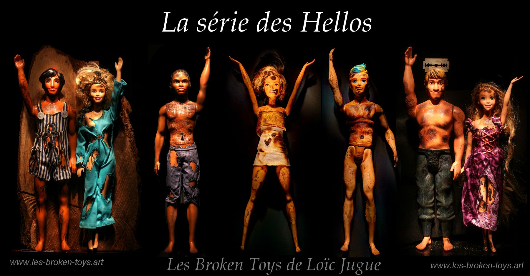 Les Broken toys: La série des Hellos 