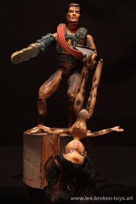Le sacrifice de l'enfant 1, création 2022, hauteur 35 cm