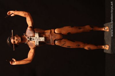 Le fou de Dieu, création 2025, hauteur 32 cm
