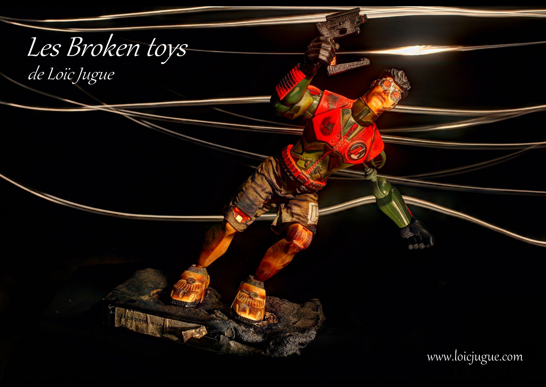 Les broken toys de Loïc Jugue: En route vers le futur