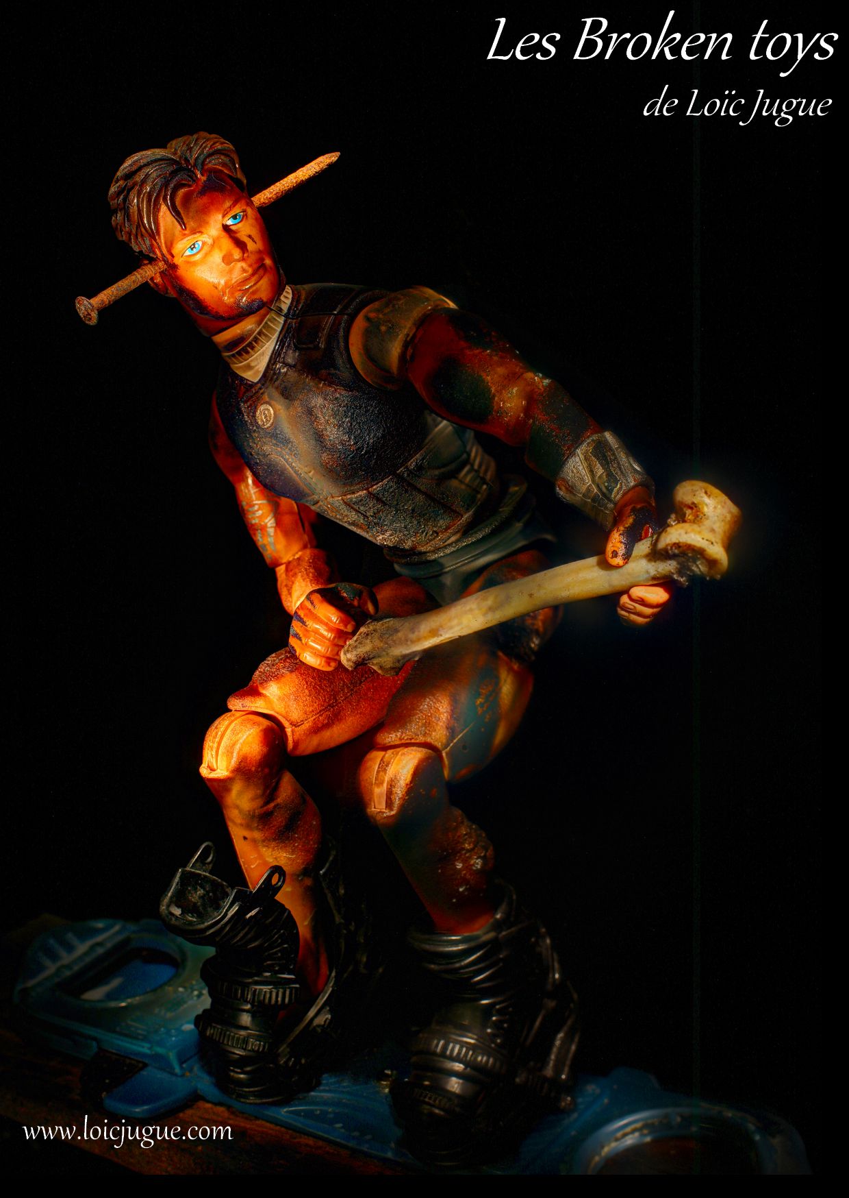 Les broken toys de Loïc Jugue: Trying to feed the death