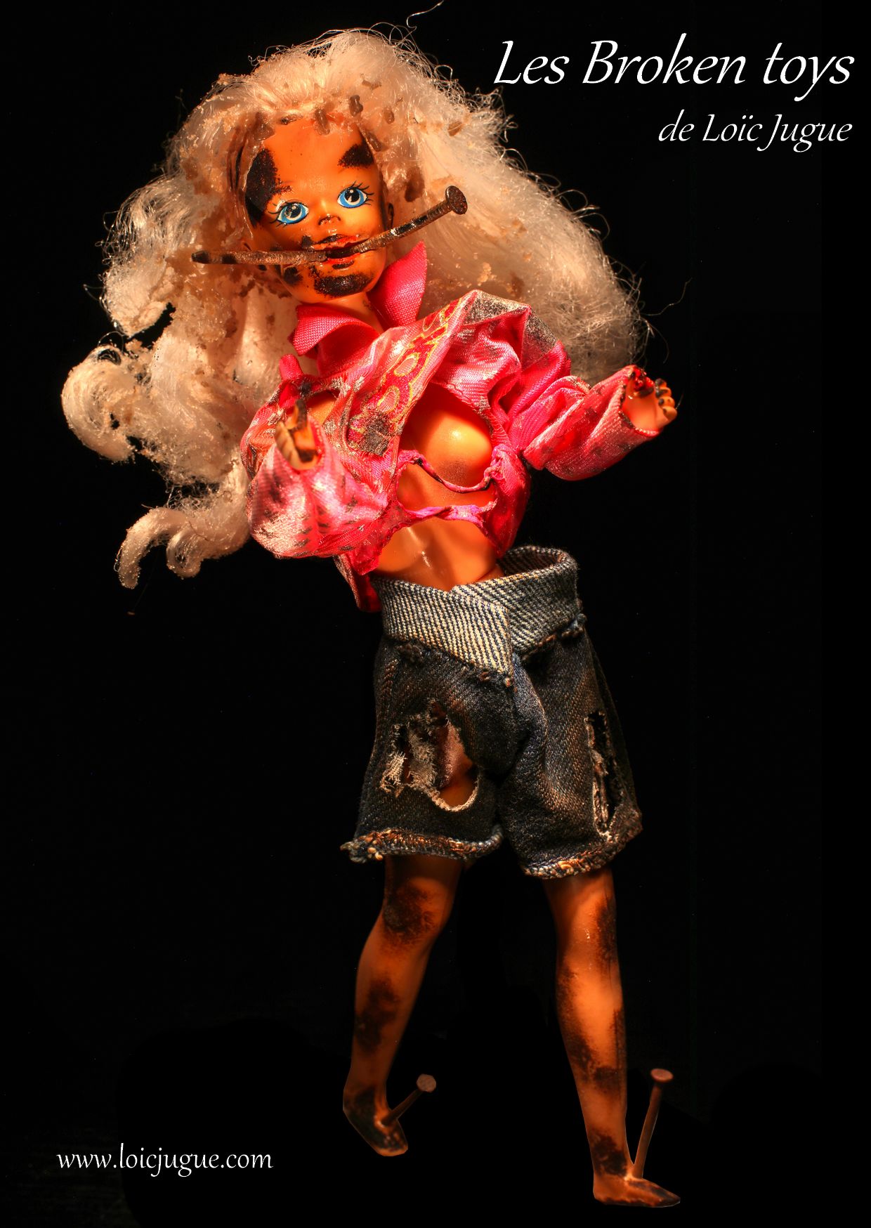 Les broken toys de Loïc Jugue: Give me a kiss !