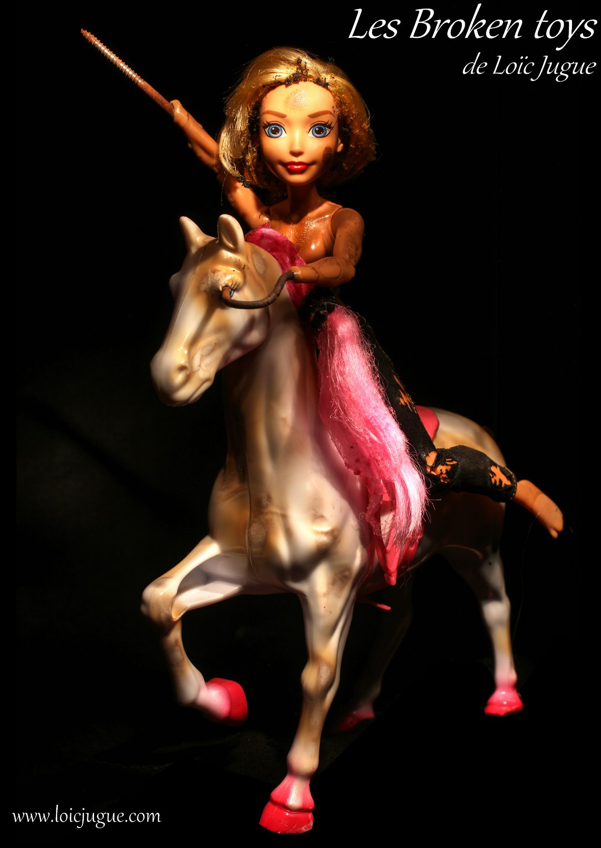 Les broken toys de Loïc Jugue: La cavalière