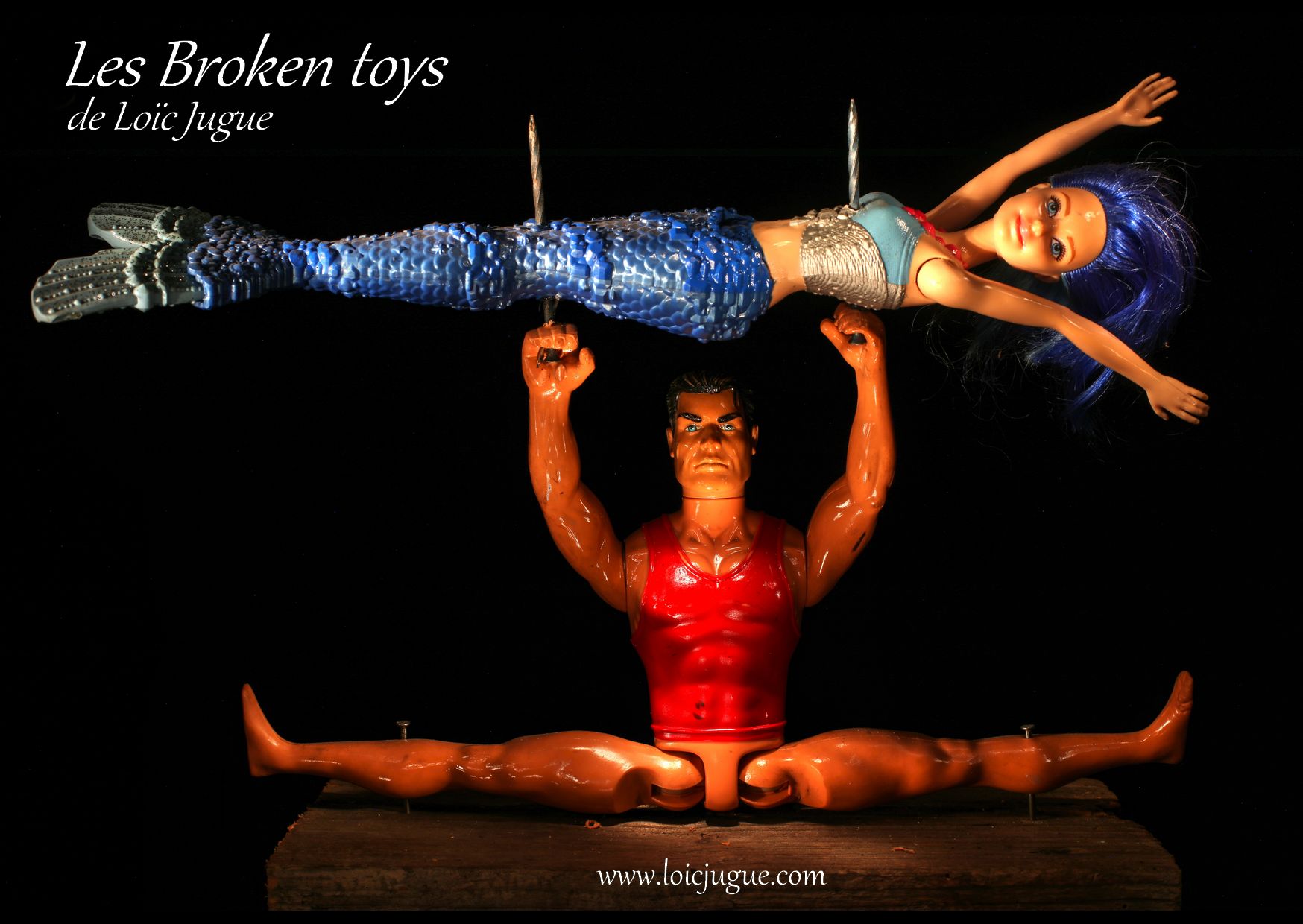 Les broken toys de Loïc Jugue: La sirène et le pêcheur 2