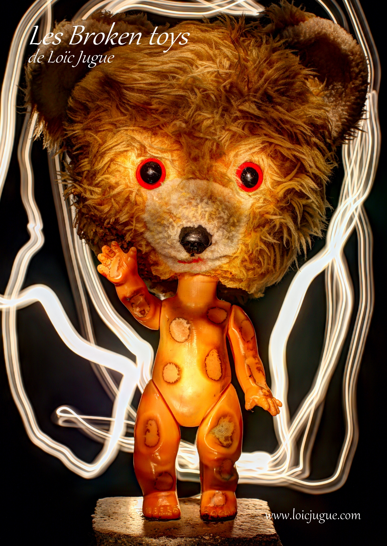 Les broken toys de Loïc Jugue: Petite idole malade
