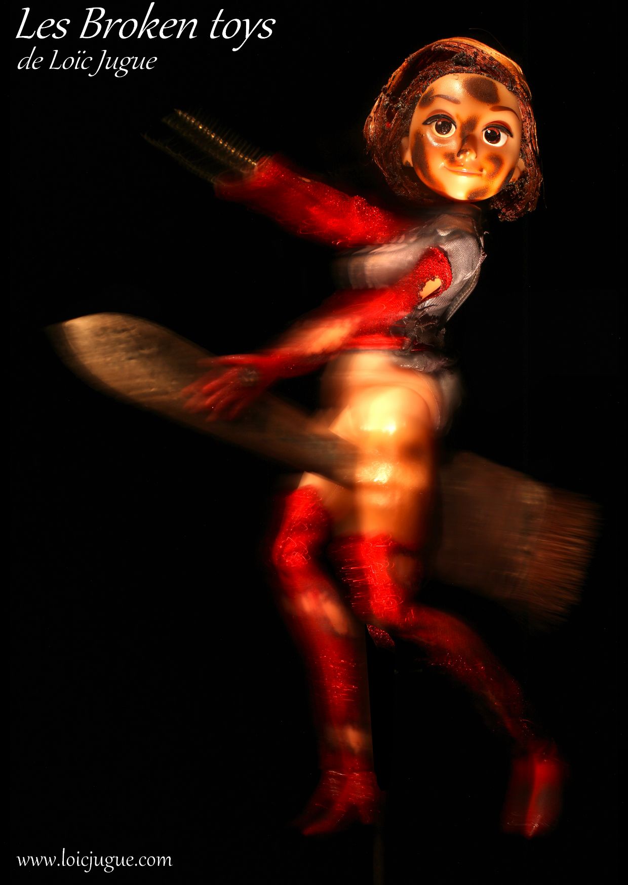 Les broken toys de Loïc Jugue: The witch... La sorcière!