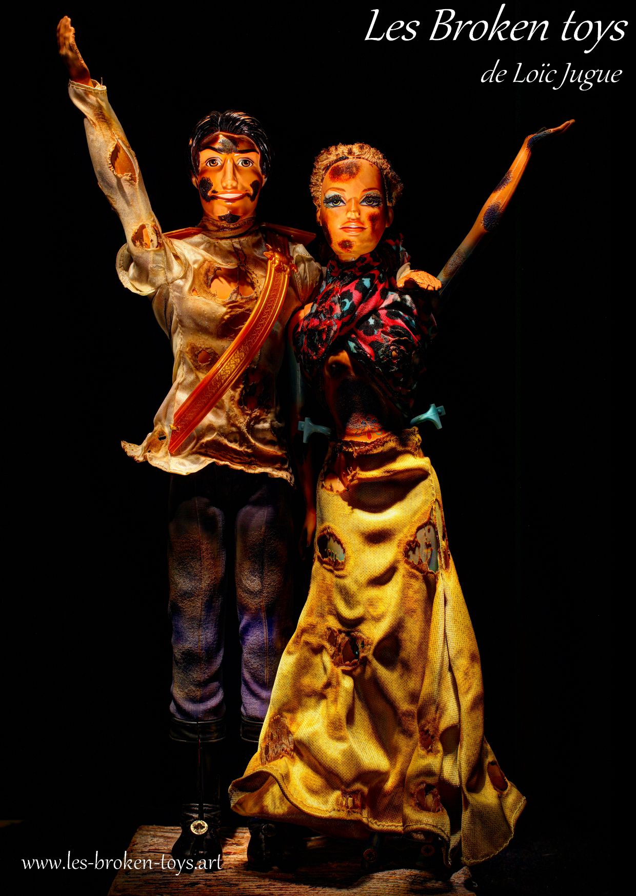 Les broken toys de Loïc Jugue: Le prince et la princesse