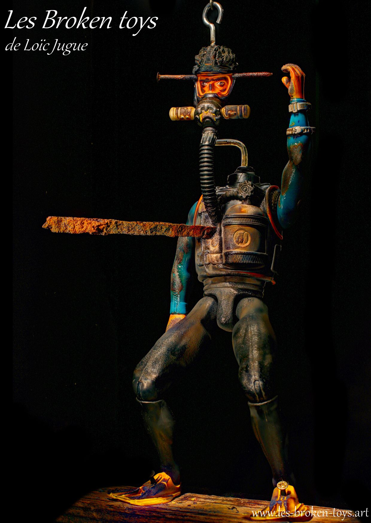 Les broken toys de Loïc Jugue: L'ivresse des profondeurs