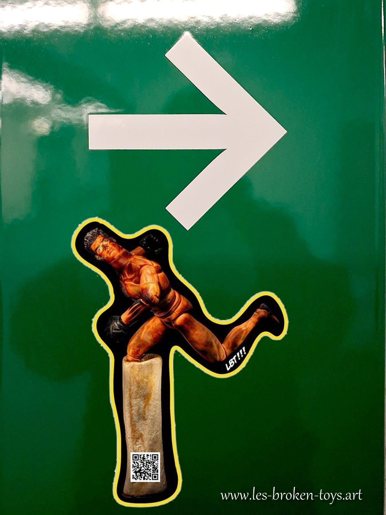 Sauve qui peut! The running man détail